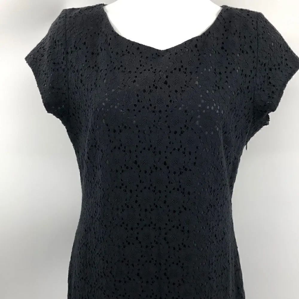 DorothyāPerkinsāblackācutĀ workācappedāsleevesādress